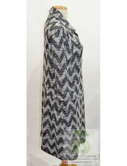 Caroline Biss - robe mi-longue - Dame - gris - XL-42 FR-T4