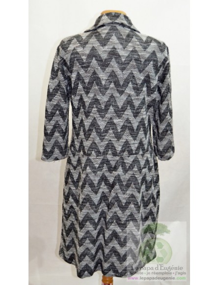 Caroline Biss - robe mi-longue - Dame - gris - XL-42 FR-T4