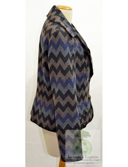 Caroline Biss - veste blazer - Dame - gris - L-40 FR-T3