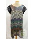 La fée maraboutée - robe mi-longue - Dame - multicolore - L-40 FR-T3