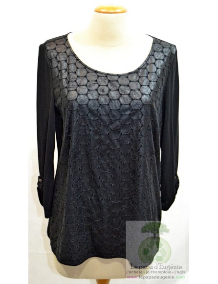 Betty Barclay - blouse - Dame - noir - L-40 FR-T3