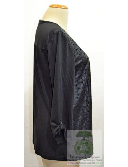 Betty Barclay - blouse - Dame - noir - L-40 FR-T3
