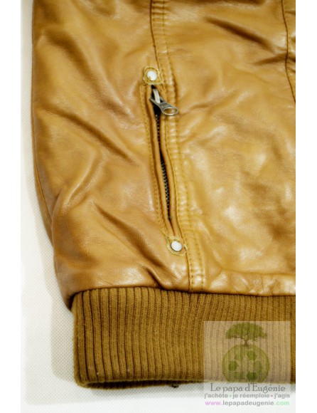 SevenOneSeven 717 - blouson pilote - Fille, Garçon - brun-marron - 7A