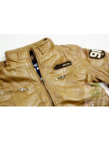 SevenOneSeven 717 - blouson pilote - Fille, Garçon - brun-marron - 7A