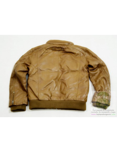 SevenOneSeven 717 - blouson pilote - Fille, Garçon - brun-marron - 7A