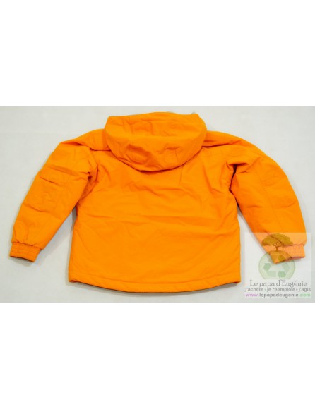 Queschua - manteau - imperméable - Fille, Garçon - orange - 6A