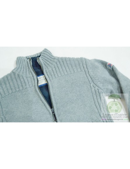 Okaïdi - cardigan - gilet - Fille, Garçon - gris - 6A