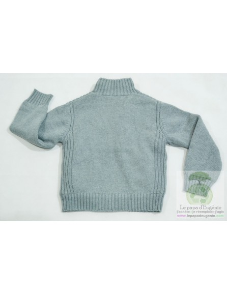 Okaïdi - cardigan - gilet - Fille, Garçon - gris - 6A