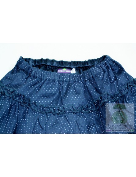 Sergent Major - jupe - Fille - bleu - 4A