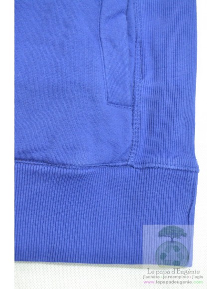 Jbc - sweat capuche poche ventrale - Fille - bleu - 9A