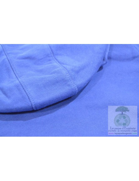 Jbc - sweat capuche poche ventrale - Fille - bleu - 9A