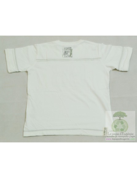 Edc - t-shirt - Garçon - blanc - 8A