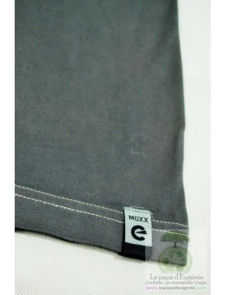 Edc - pull col roulé - Garçon - gris - 10A