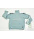 Trespass - pull col roulé - Fille - bleu - 5A