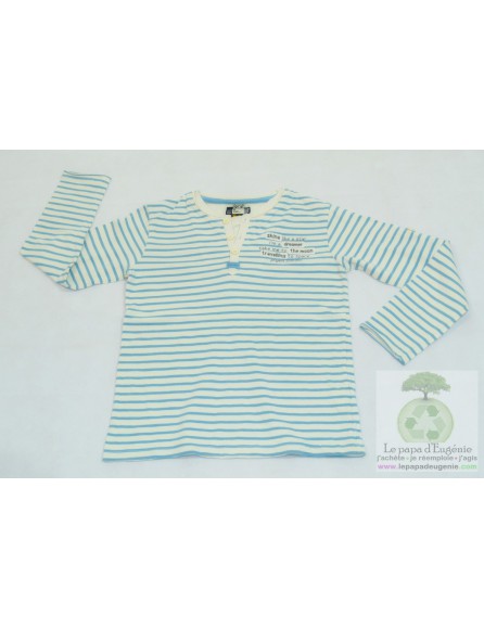 Tape à l'œil - t-shirt - Garçon - bleu - 10A