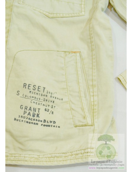 Reset - veste - Garçon - beige - 10A