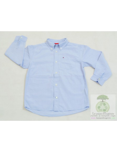 Tommy Hilfiger - chemise - Garçon - bleu - 6A