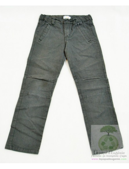 La compagnie des petits - pantalon - Fille, Garçon - gris - 8A