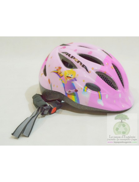 Alpina Sports - casque vélo - Fille - rose - 3A