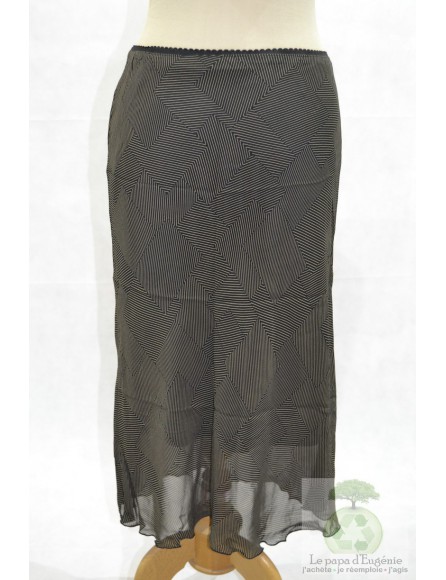 Marée Haute - jupe longue - Dame - noir - XL-42 FR-T4