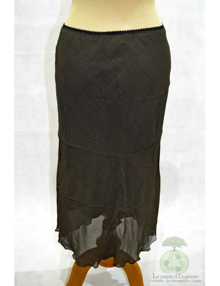 Marée Haute - jupe longue - Dame - noir - XL-42 FR-T4