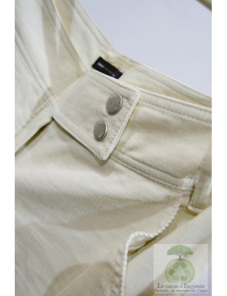 Mango - bermuda - Dame - écru-ivoire - M-38 FR-T2