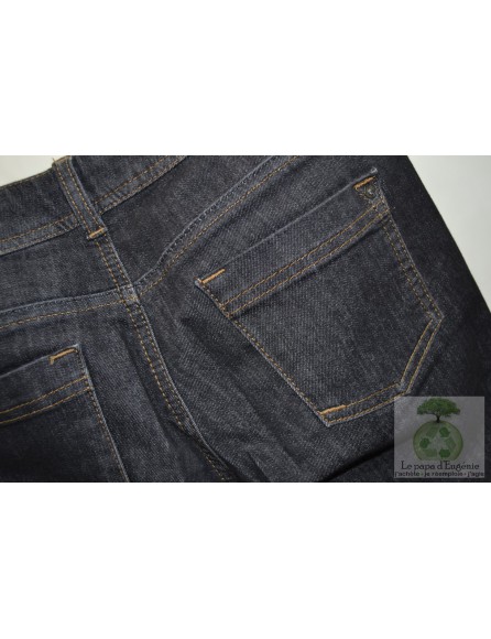 Esprit - jeans regular straight - Dame - noir - XS-34 FR-T0