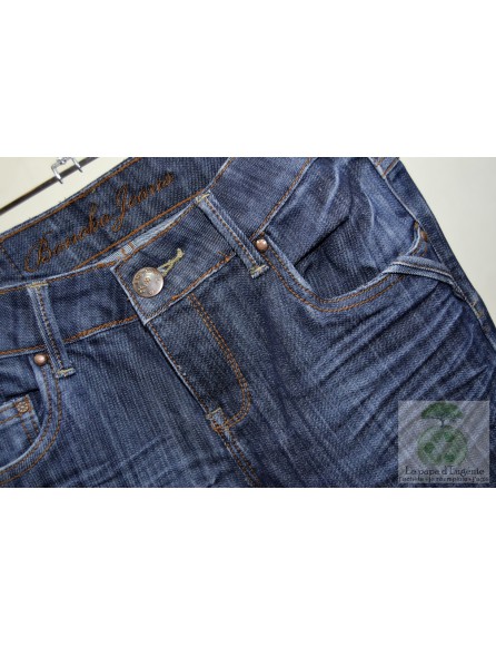 Bonobo - jeans regular straight - Dame - bleu - M-38 FR-T2