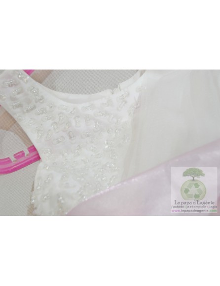 Inconnu - robe de princesse - Fille - blanc - 8A
