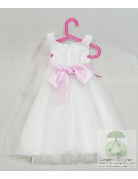 Inconnu - robe de princesse - Fille - blanc - 8A