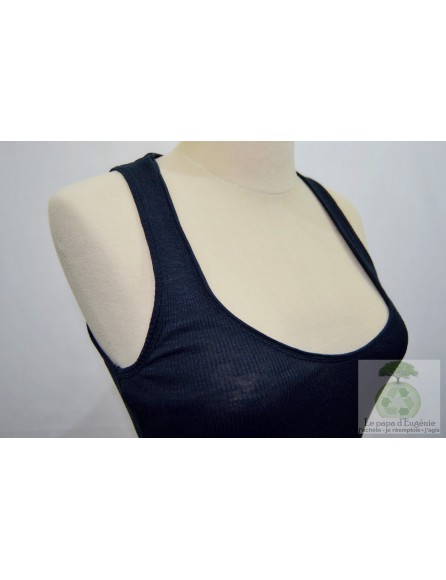Marithé et François Girbaud - robe longue - Dame - noir - S-36 FR-T1