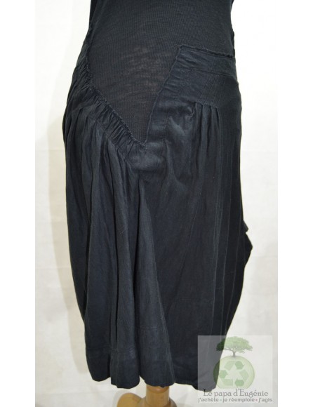Marithé et François Girbaud - robe longue - Dame - noir - S-36 FR-T1