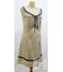 La fée maraboutée - robe - Dame - beige - S-36 FR-T1