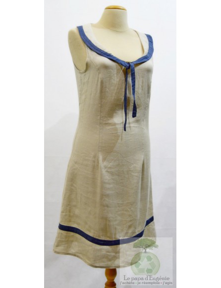 La fée maraboutée - robe - Dame - beige - S-36 FR-T1