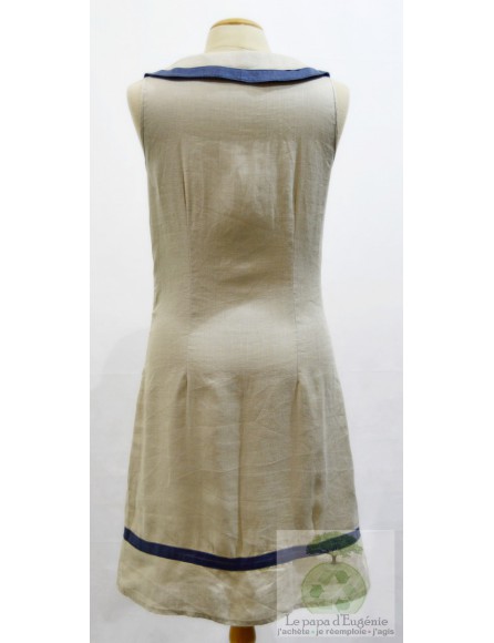 La fée maraboutée - robe - Dame - beige - S-36 FR-T1