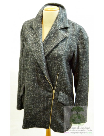 Liu-Jo - manteau mi-long - Dame - gris - L-40 FR-T3