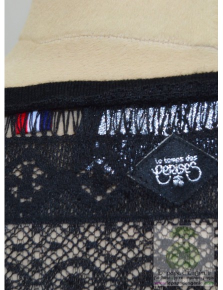 Le temps des cerises - top - Dame - noir - 38 FR - M