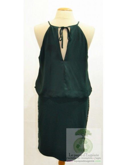 Only - robe mi-longue de cérémonie - Dame - vert - 40 FR - L