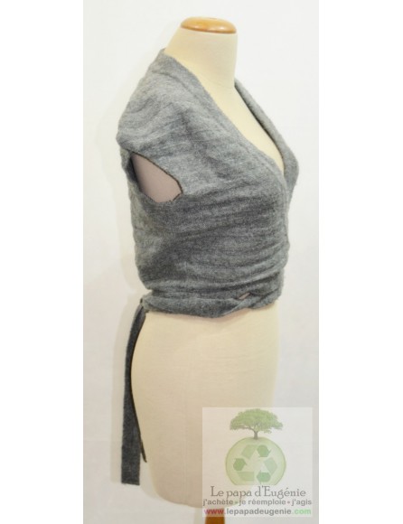 Sandwich - cardigan - gilet - Dame - gris - 38 FR - M